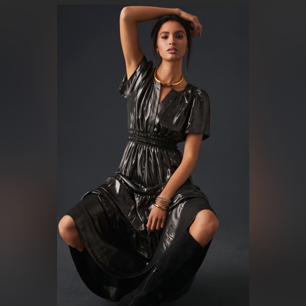 COPY - NWOT Anthropologie Somerset maxi dress in carbon